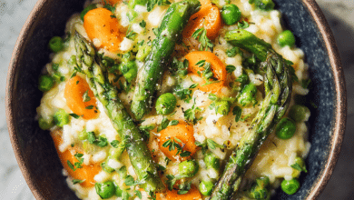 Italian Spring Vegetable Risotto