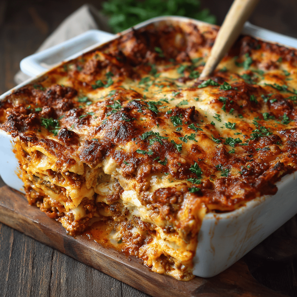 Lasagna Recipe for Dinner – The Cozy Family Feast I Make With All My Heart