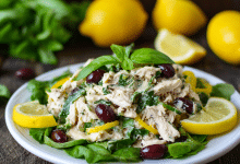 Lemon Basil Chicken Salad