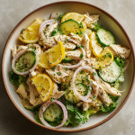 Lemon Chicken Salad for Lunch
