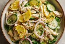 Lemon Chicken Salad for Lunch