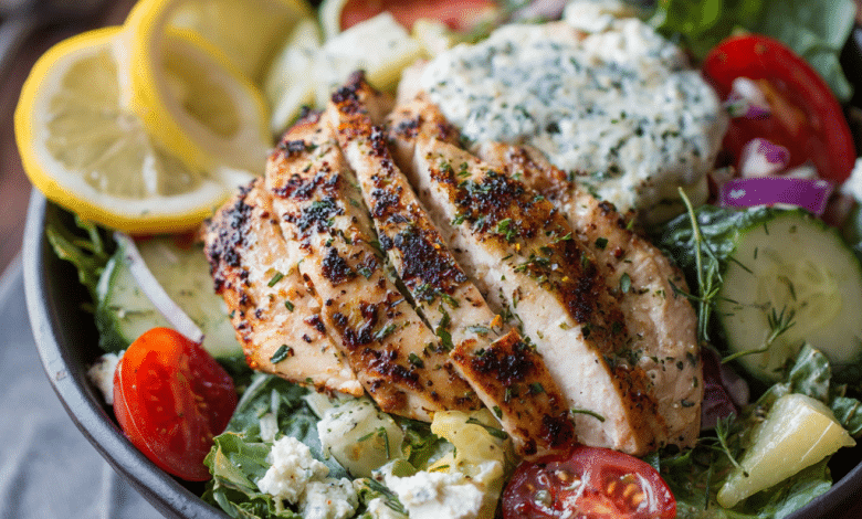 Lemon Herb Chicken Salad