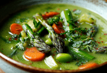 Light Spring Vegetable Soup