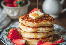Light & Fluffy Buttermilk Pancakes