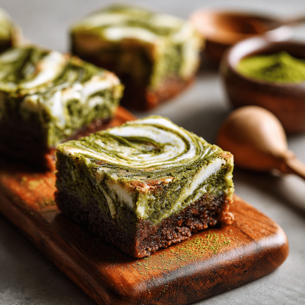 Matcha Cheesecake Brownies – My Creamy, Dreamy Green Tea Dessert