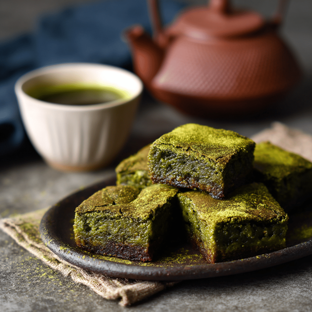 Matcha Mochi Brownies – My Chewy, Fudgy, Cozy Green Tea Treat