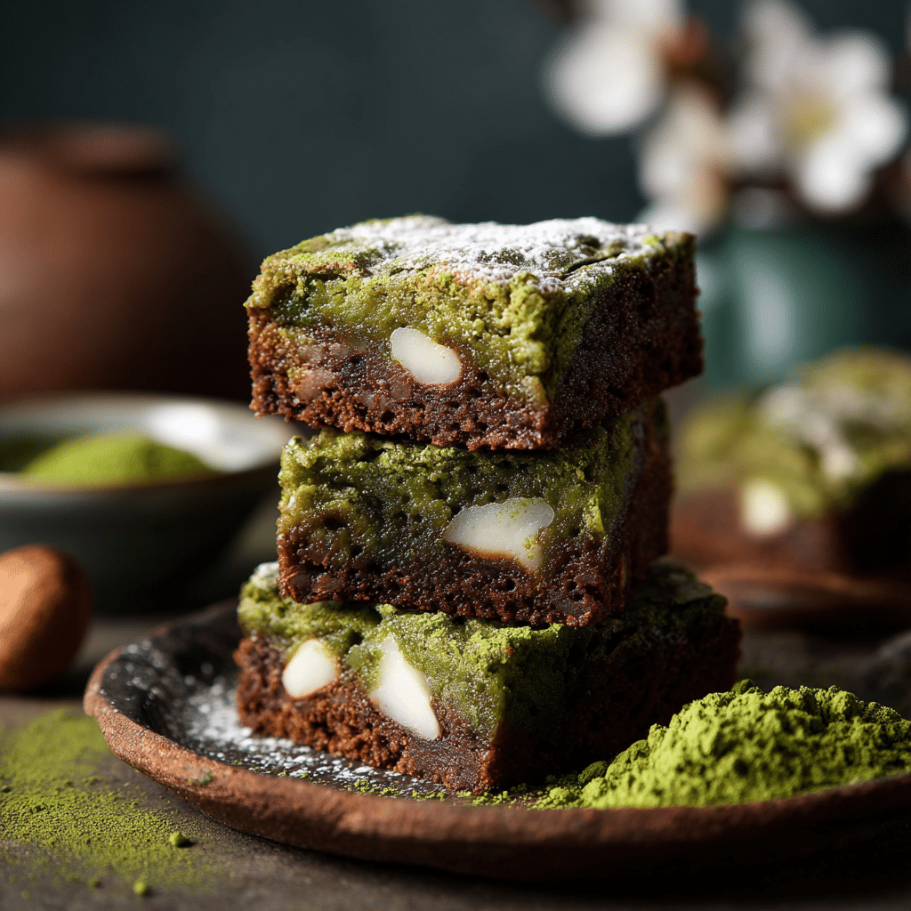 Matcha White Chocolate Mochi Brownies – My Chewy Little Green Tea Treat That Everyone Loves