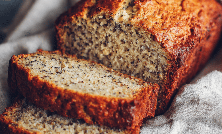 Moist Banana Bread Recipe