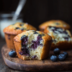 Moist Blueberry Muffins