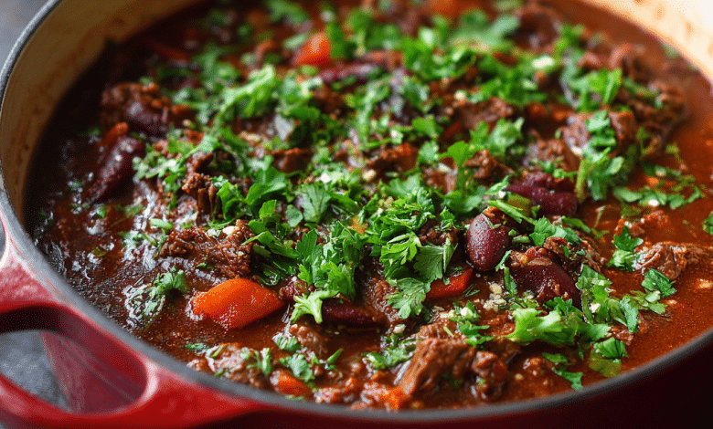 One Pot Beef Chili