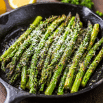 Oven Roasted Asparagus with Parmesan