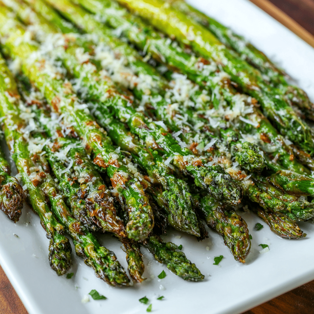 Parmesan Roasted Asparagus Side Dish – Simple, Crispy, and Full of Flavor