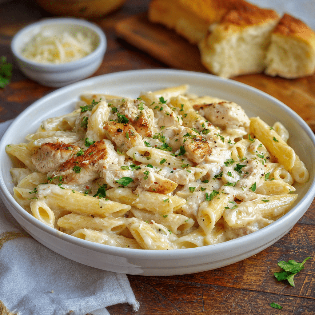 Quick Chicken Alfredo Pasta – Creamy Comfort in Minutes
