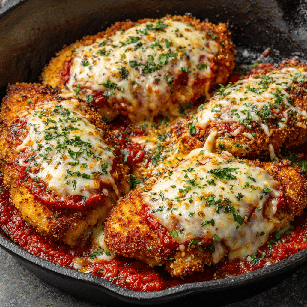 Quick Chicken Parmesan Recipe – Crispy, Cheesy Comfort in Minutes