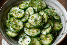 Quick Cucumber Dill Salad