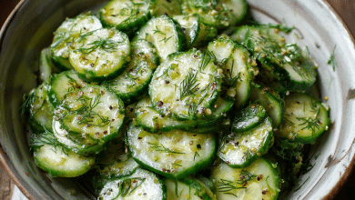 Quick Cucumber Dill Salad