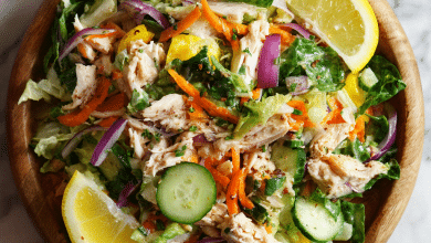 Creamy Lemon Chicken Salad – Fresh, Bright & Full of Love