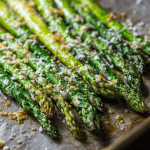 Quick Roasted Asparagus with Parmesan