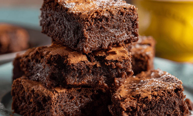 Rich Fudgy Brownies Recipe