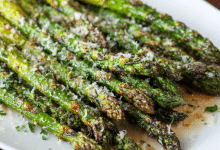 Roasted Asparagus with Parmesan