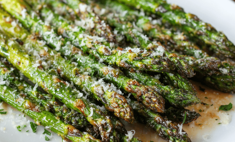 Roasted Asparagus with Parmesan