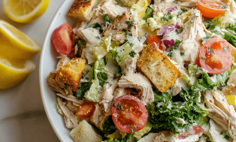 Rotisserie Lemon Chicken Salad