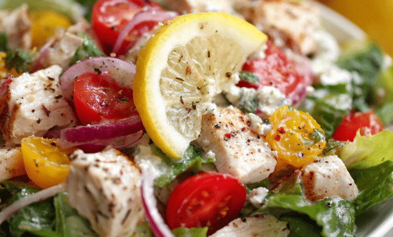 Simple Lemon Chicken Salad Recipe