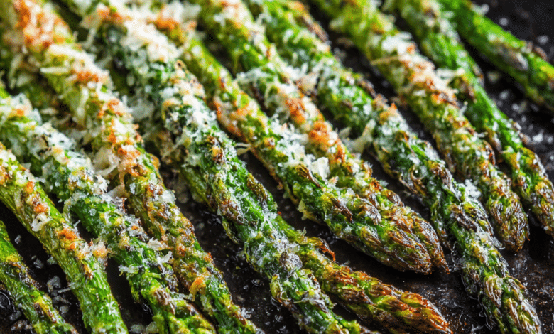 Simple Parmesan Roasted Asparagus