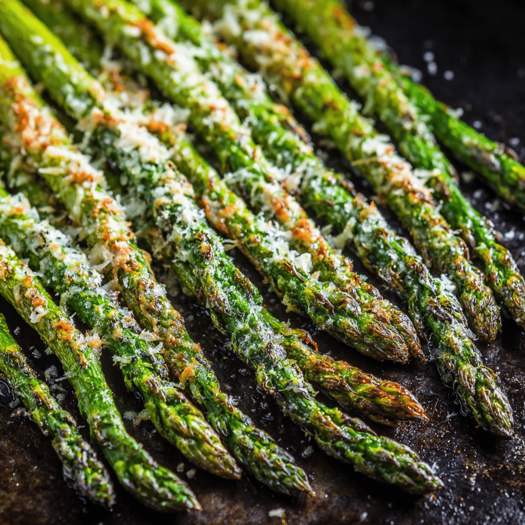 Simple Parmesan Roasted Asparagus – Crispy, Cheesy, and Full of Flavor