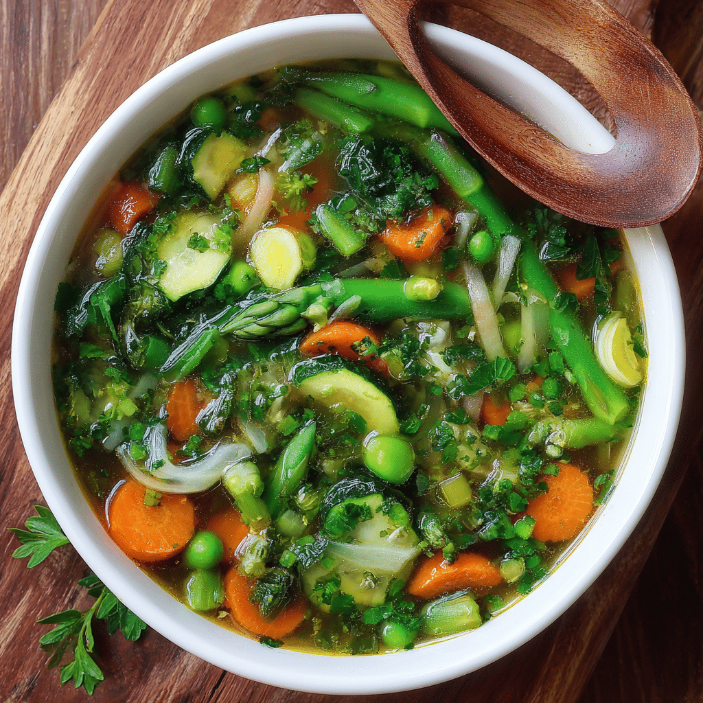 Simple Spring Vegetable Soup – A Bowl of Freshness and Comfort
