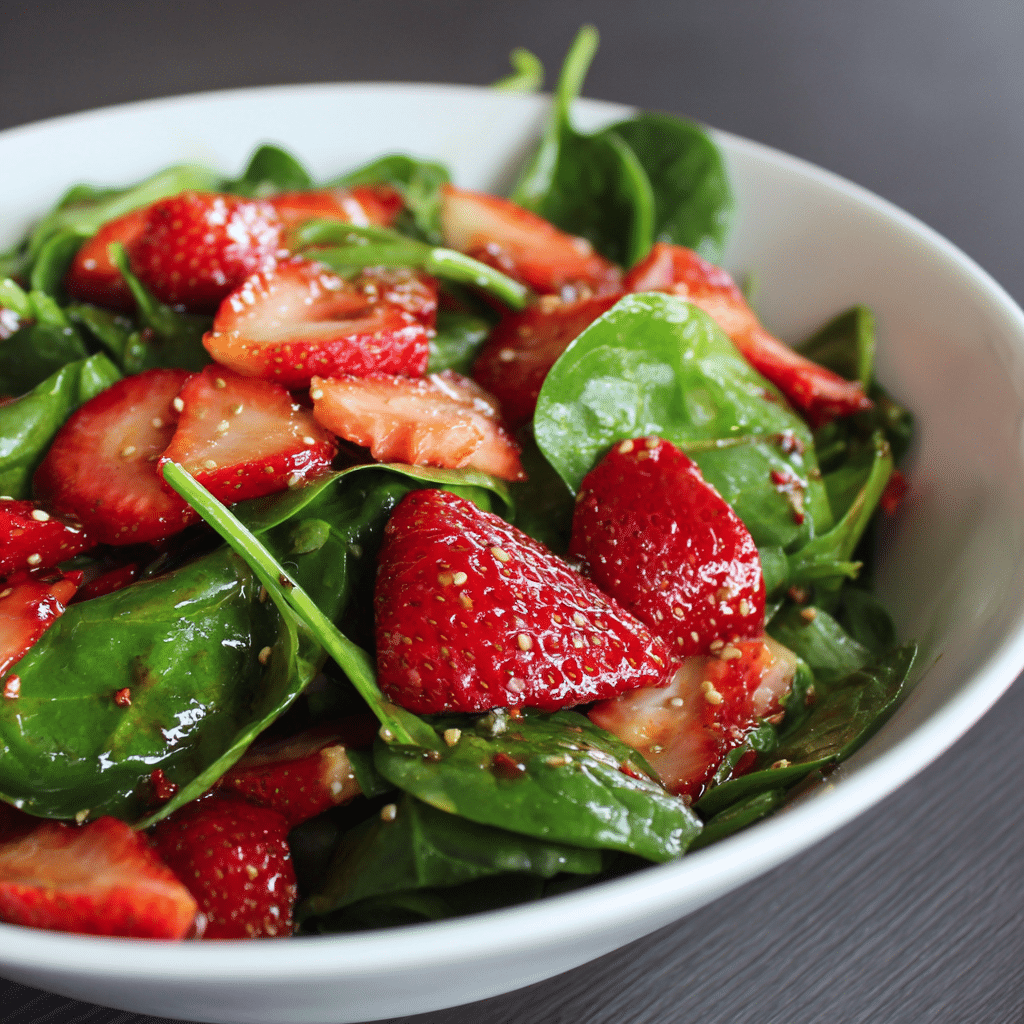 Simple Strawberry Spinach Salad That Always Brings Sunshine to My Table