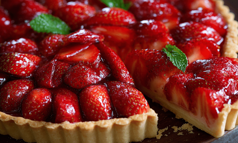 Easy Strawberry Tart Recipe