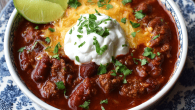 Slow Cooker Beef Chili