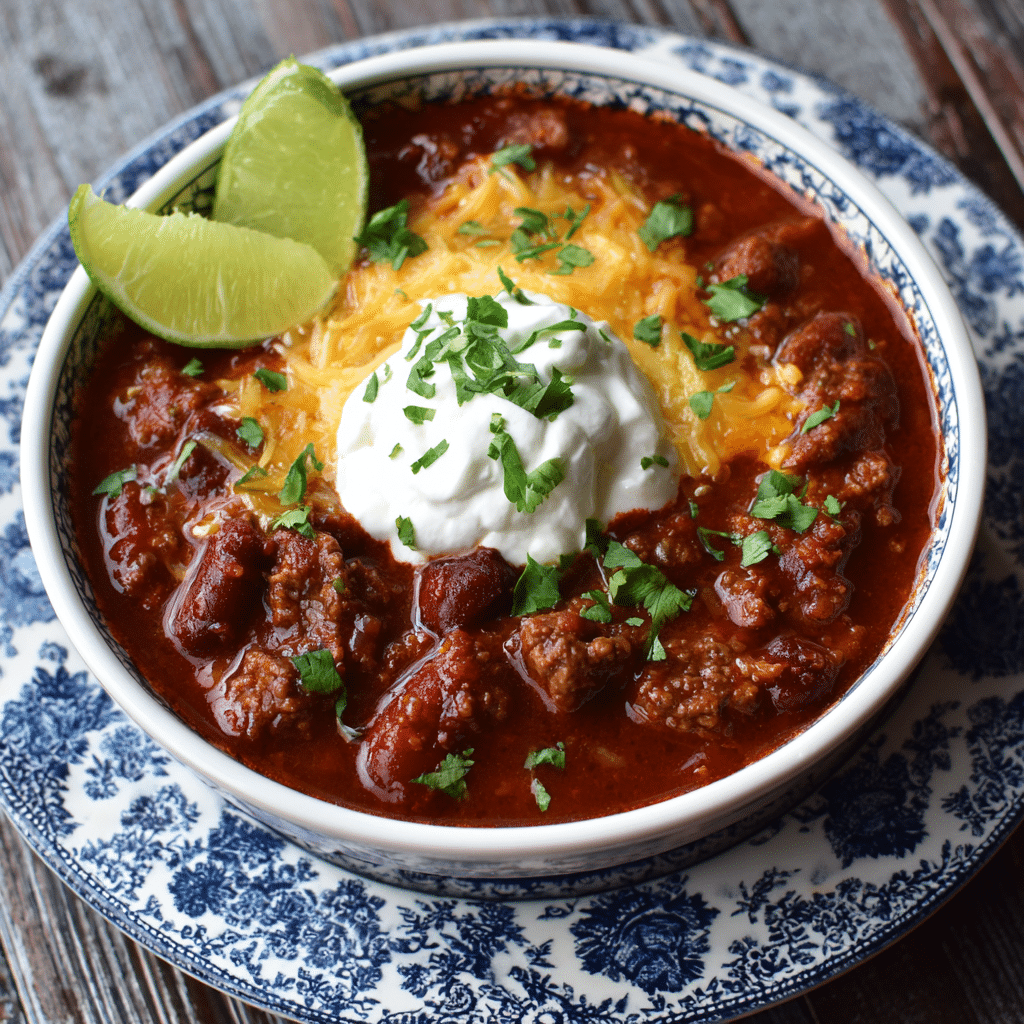 Slow Cooker Beef Chili – Deep, Comforting Warmth from My Kitchen