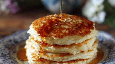 Soft Fluffy Buttermilk Pancakes
