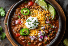 Beef Chili for Dinner