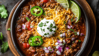Beef Chili for Dinner