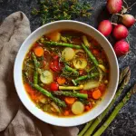 Homemade Spring Vegetable Soup
