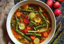 Homemade Spring Vegetable Soup