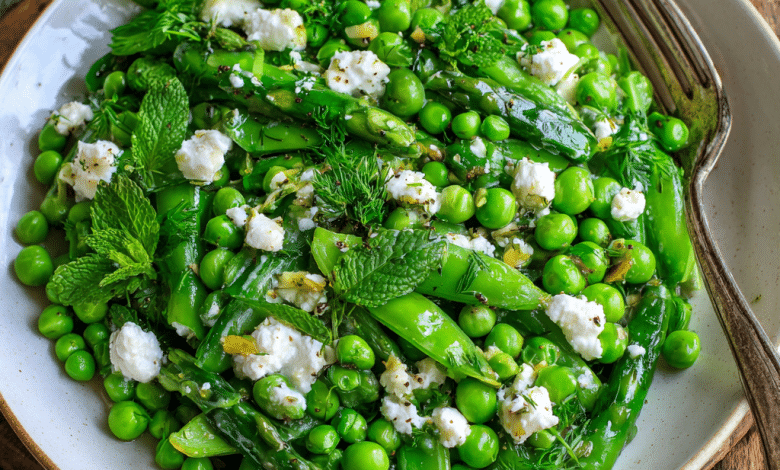 Spring Pea Salad Side Dish