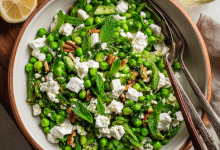 Spring Pea Salad with Feta