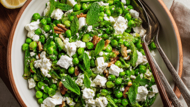 Spring Pea Salad with Feta