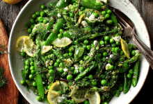 Spring Pea Salad with Lemon