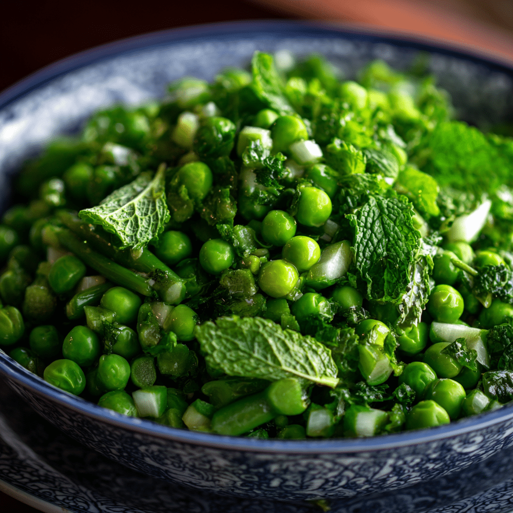 Spring Pea Salad with Mint – Fresh, Bright, and Full of Love