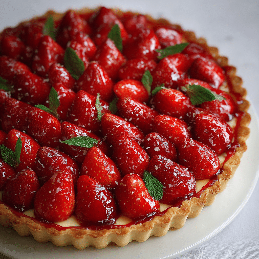 Spring Strawberry Tart – A Sweet Taste of Sunshine and Memories