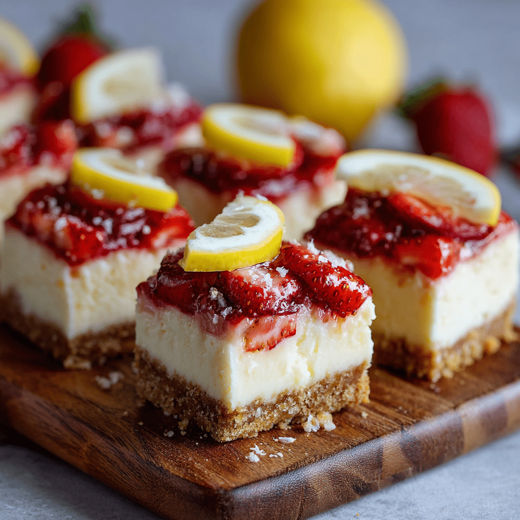 Strawberry Lemon Mini Layer Cakes – A Sweet Little Celebration of Sunshine and Love