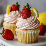 Strawberry Lemon Cupcakes