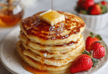 Tender Buttermilk Pancakes