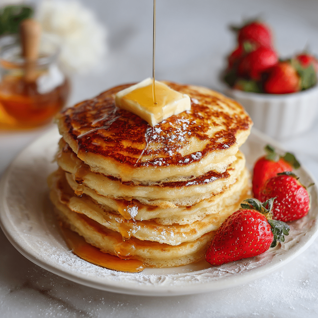 Tender Buttermilk Pancakes Recipe – Soft, Fluffy Mornings Made with Love