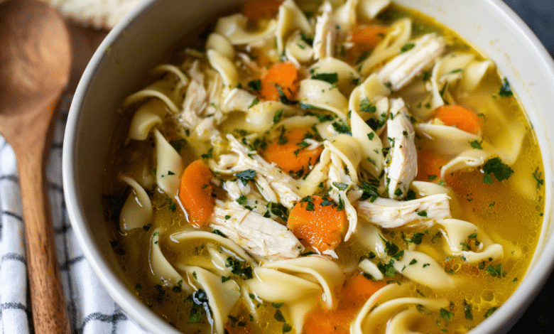 Traditional Chicken Noodle Soup
